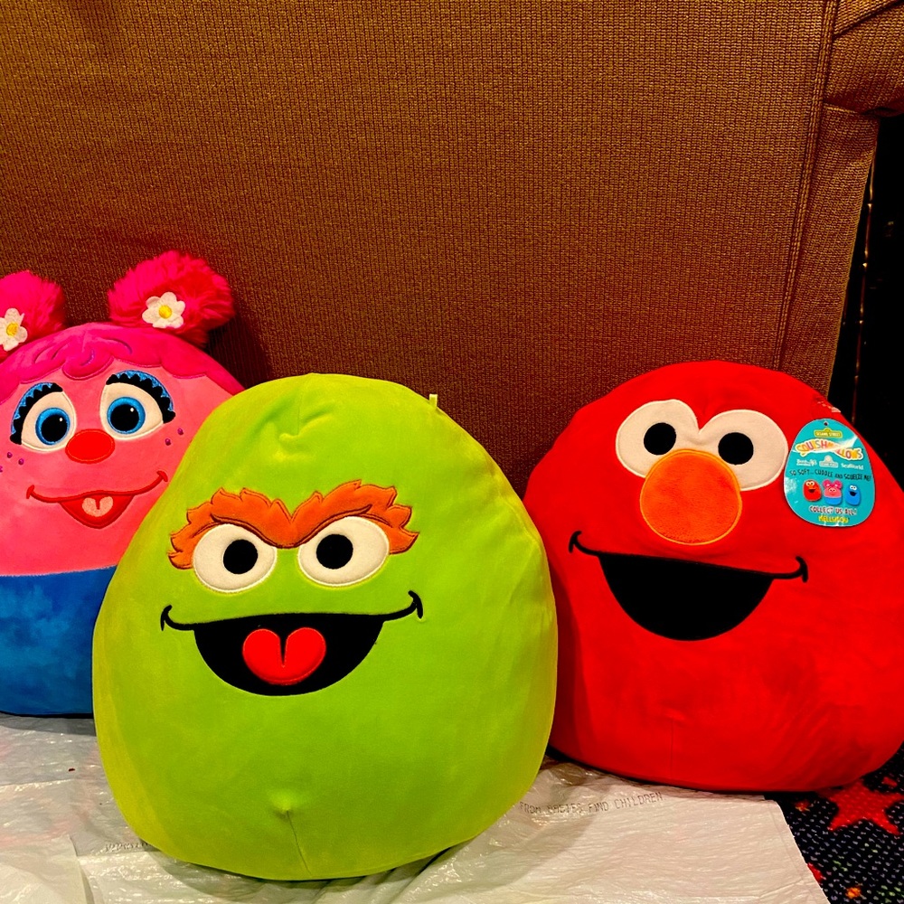 Squishmallow SESAME PLACE collectibles